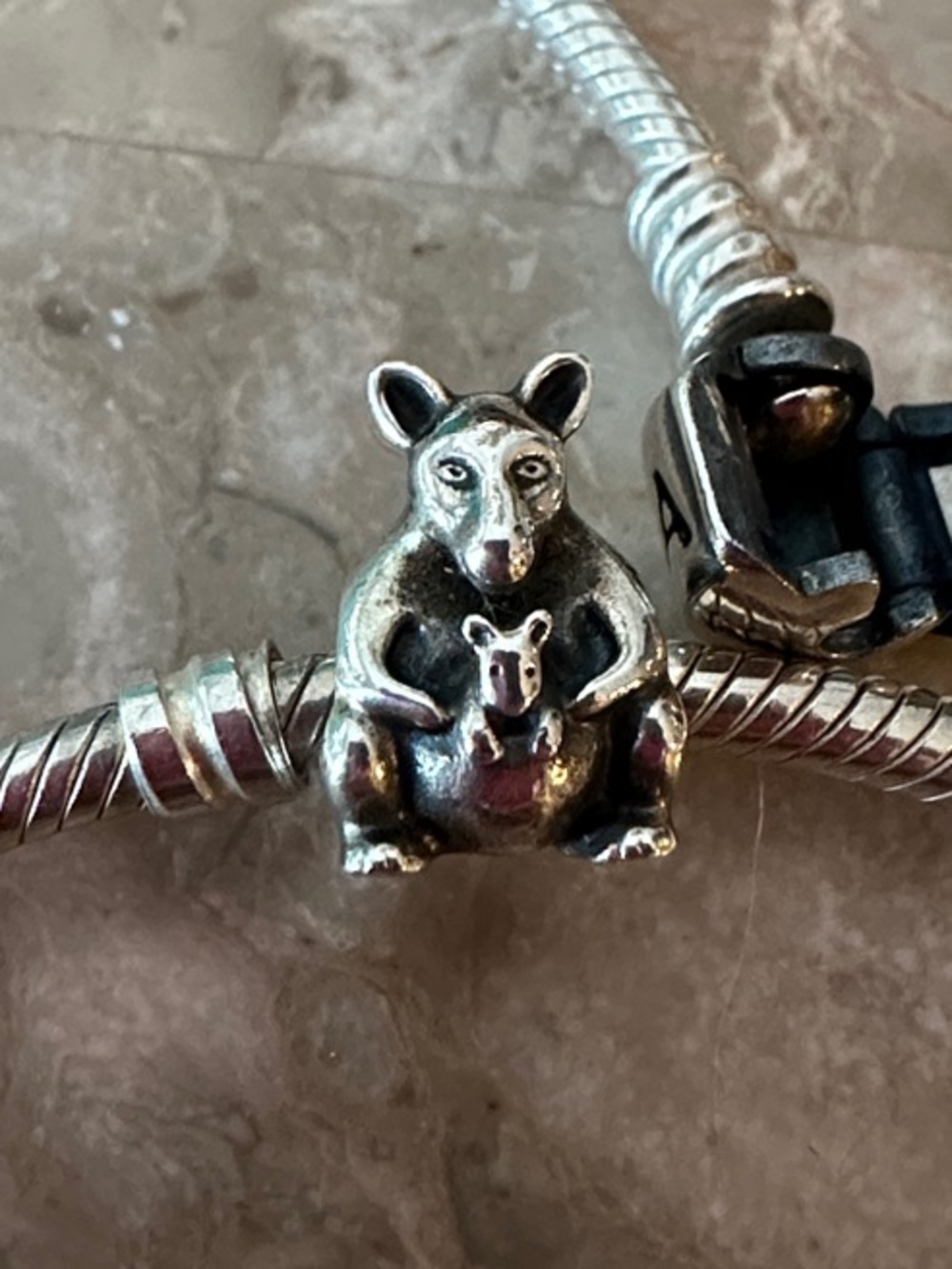 Pandora retired kangaroo charm